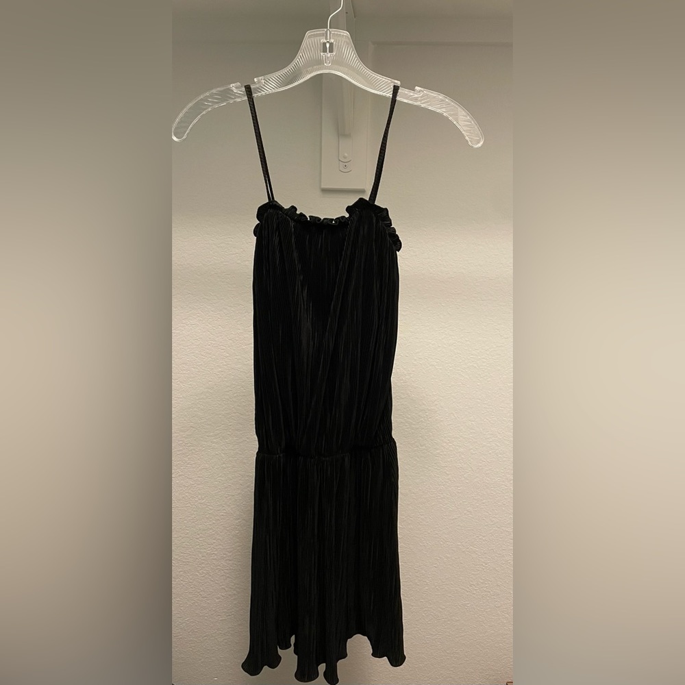 ALEXIS pleated dress